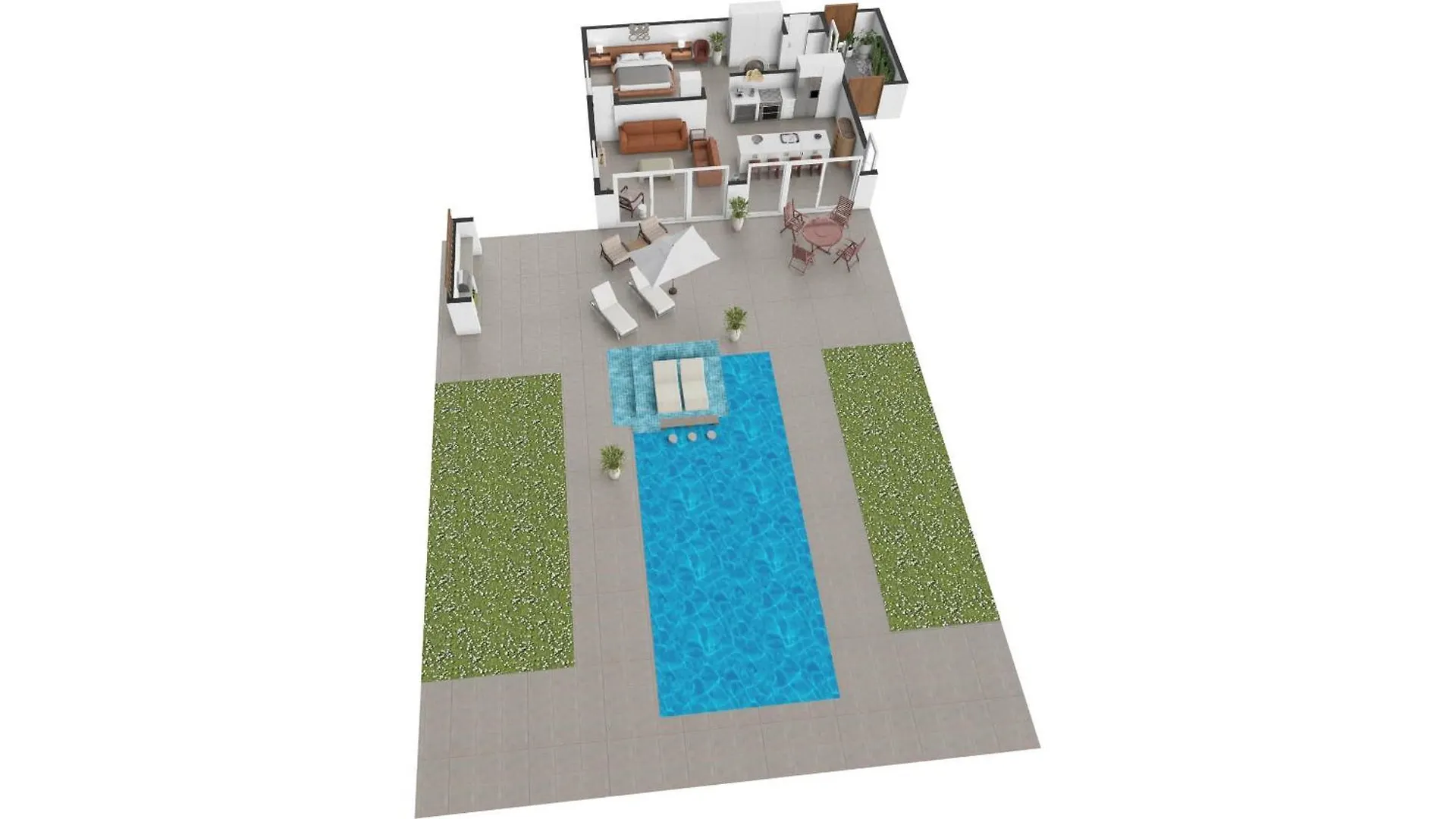 White Villas - Romantic Getaway - Oceanside Large Modern Studio With Pool, 500Ft From Long Bay Beach タークス・カイコス諸島